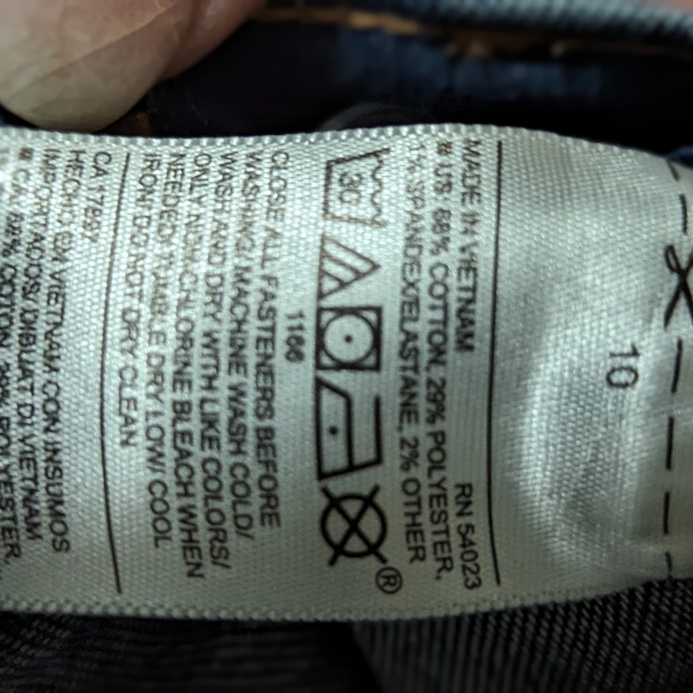 Old Navy Girls Jeggings Size 10 Dark Blue and Size 12 Light Blue - Picture 7 of 16
